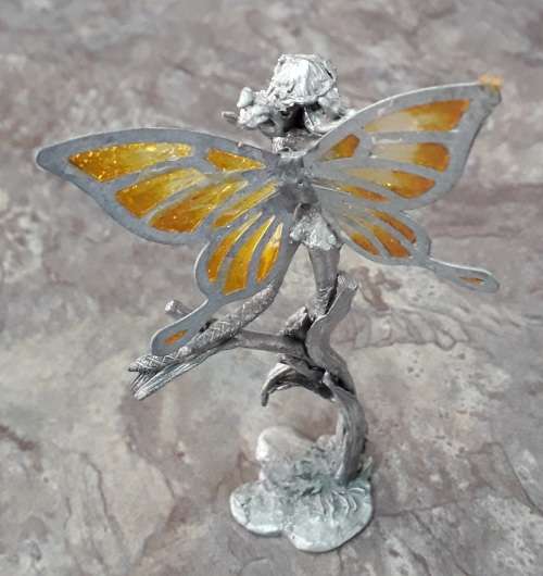 Fairy with Yellow Wings (+free shipping)